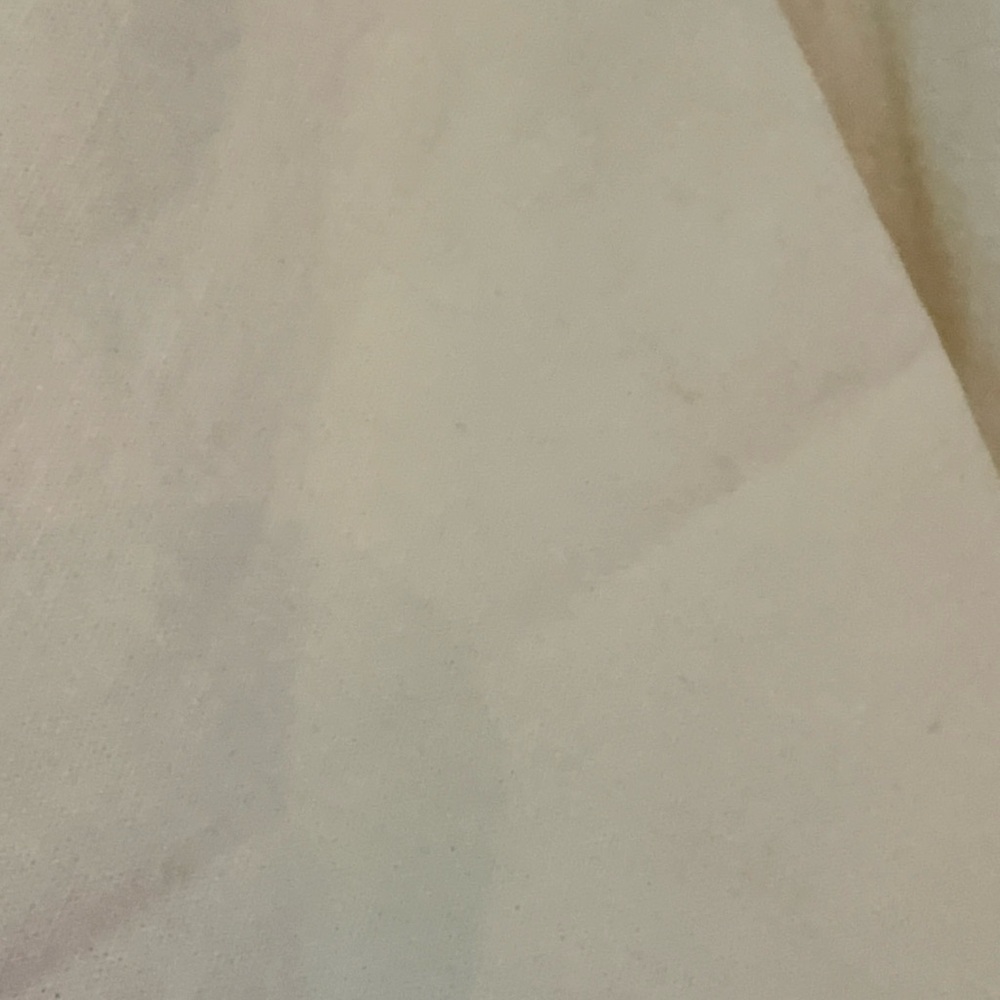 Ruffle v-neck mini cotton shift dress - Picture 6 of 12